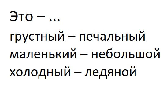 Синонимы к слову «изображение»